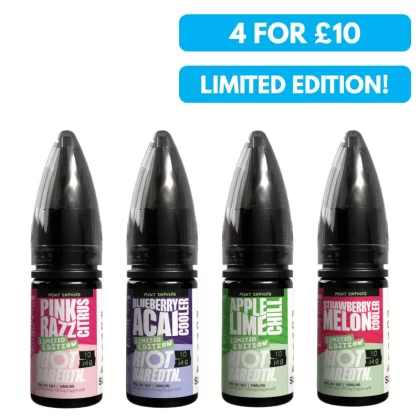 20mg Riot E-liquid BAR EDTN 10ml Nic Salts - Vape Co