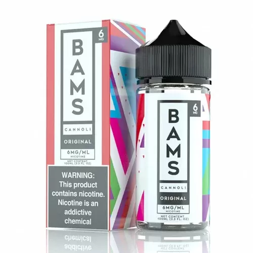 Bam’s Cannoli Original Cannoli 100ml E-Juice - Eliquidsupply