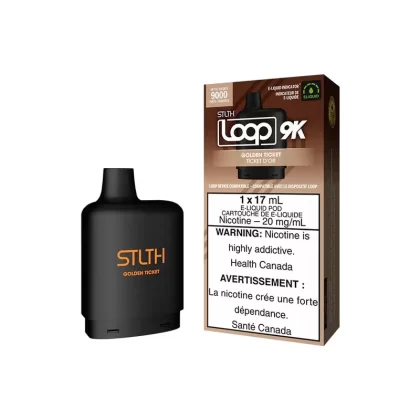 STLTH LOOP 9K POD PACK – GOLDEN TICKET
