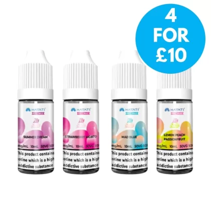 10mg Hayati Crystal Pro Max Nic Salts 10ml - Vape Co
