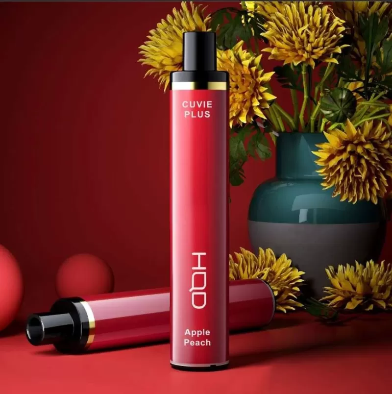HQD Cuvie Plus 1200 Puffs Disposable Vape – Best Vape Kits UAE - Black Ice, Blueberry; FullBox, One-piece - Image 2