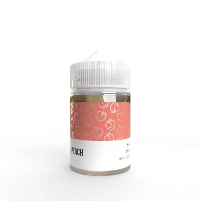 Peach E-Liquid by Saucy - Size#60ml~Nicotine#0MG>3MG