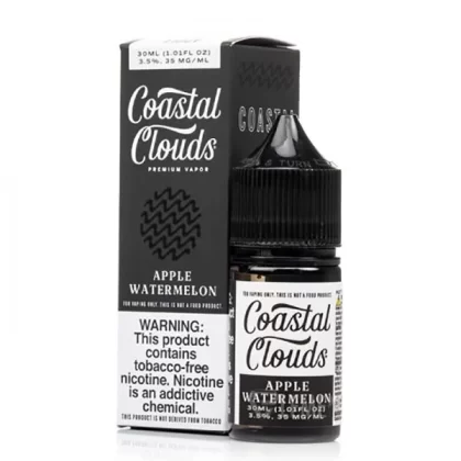 Apple Watermelon by Coastal Clouds TFN Salt - 30ML E-Liquid