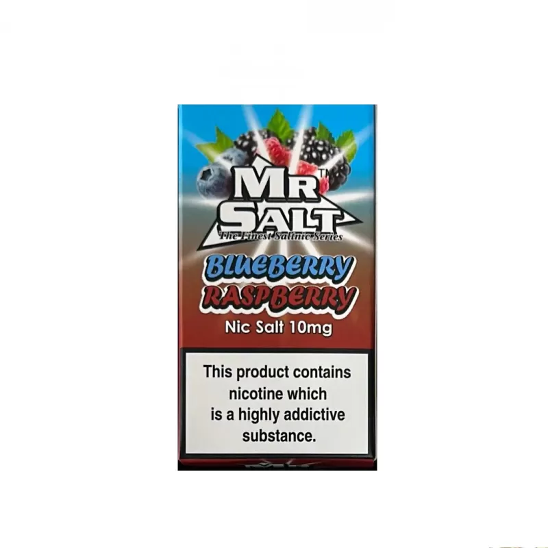 Mr Salt Blueberry Raspberry 10mg / 20mg Salt Nicotine - Vape Product, Vape Product