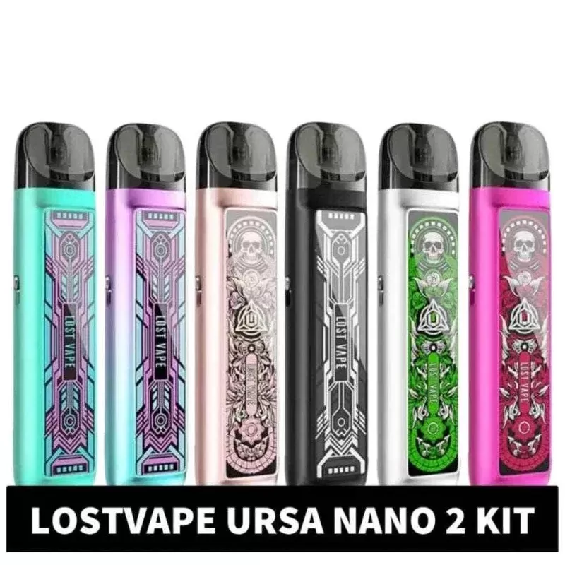 LOSTVAPE URSA NANO 2 POD KIT - COLOR#Astro Space>Chrome Soul>Dynamic Space>Engine Space>Icy Space>Pink Survivor>Revenge Soul>Royal Soul>Transfo Space>Wild Soul