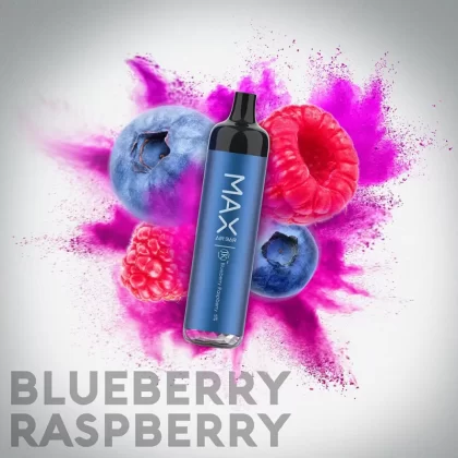 AIR BAR MAX BLUEBERRY RASPBERRY – 2500PUFF DISPOSABLE 5%