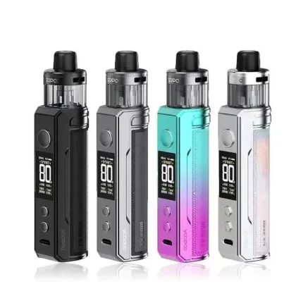 VooPoo Drag X2 80W Pod Vape Kit - Grey Metal