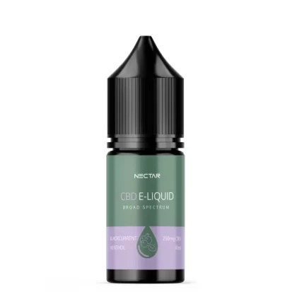 2.5% Broad Spectrum Vape Oil – Blackcurrant Menthol