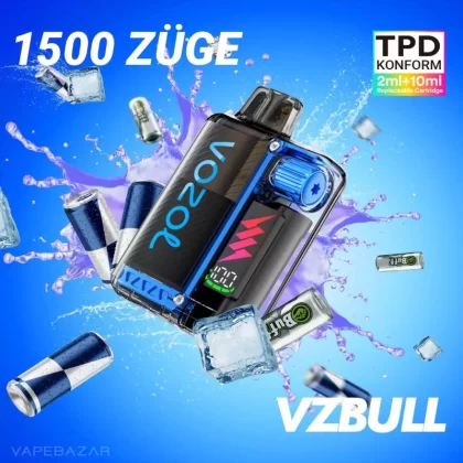 Vozol Vista Plug – VZBULL Starter Kit - Pod Kit; La Fume; 850 mAh