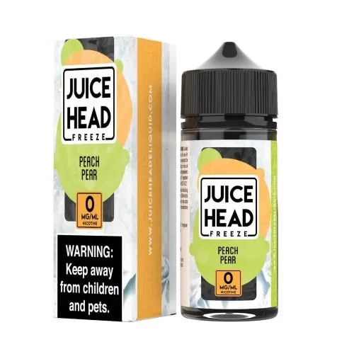 Juice Head Freeze E-Liquid – Peach Pear Freeze 100ml