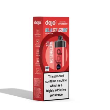 Vaporesso DOJO Blast 6000 Pod Vape Kit 12ml – Watermelon Ice