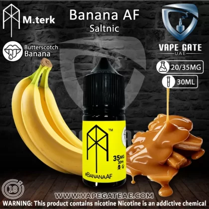M.terk - Banana AF Saltnic - 35 mg