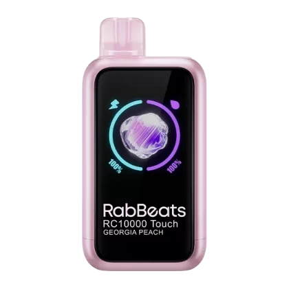 Georgia Peach RabBeats RC10000 Touch - Nicotine#50mg~Size#Single>5 Pack