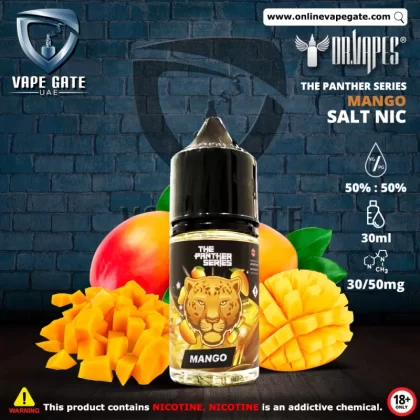 Mango - The Panther Series 30ml Saltnic by Dr. Vapes - 30 mg / 30 ml