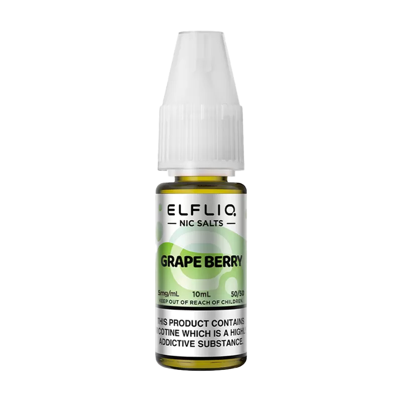 Grape Berry Elfliq Nic Salt by Elfbar - 10ml - Vape Product, Vape Product