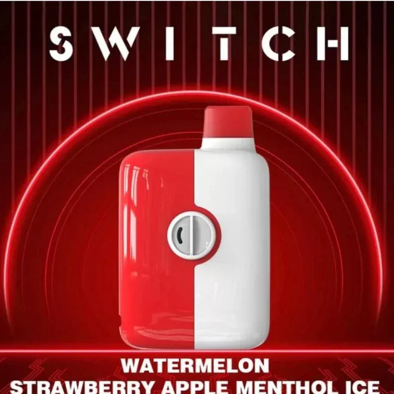 MR FOG SWITCH 5500 – WATERMELON STRAWBERRY APPLE MENTHOL ICE
