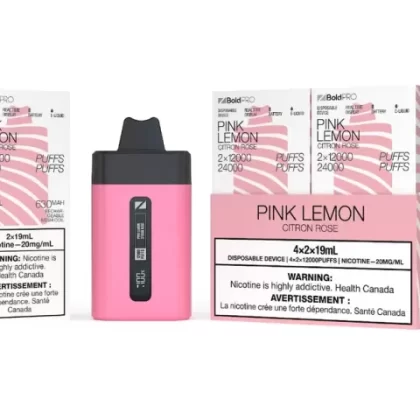 ZBOLD PRO Disposable Vape – Zpods – 24K Puffs Combo – Pink Lemon - Eliquidsupply