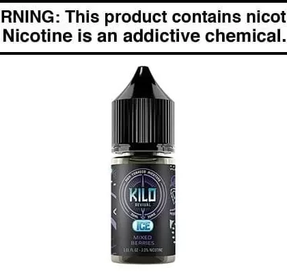 MIXED BERRIES ICE BY KILO REVIVAL SALTS 30ML - Vapejuice