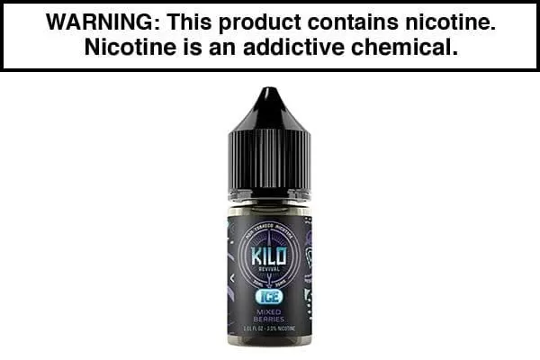 MIXED BERRIES ICE BY KILO REVIVAL SALTS 30ML - Vapejuice
