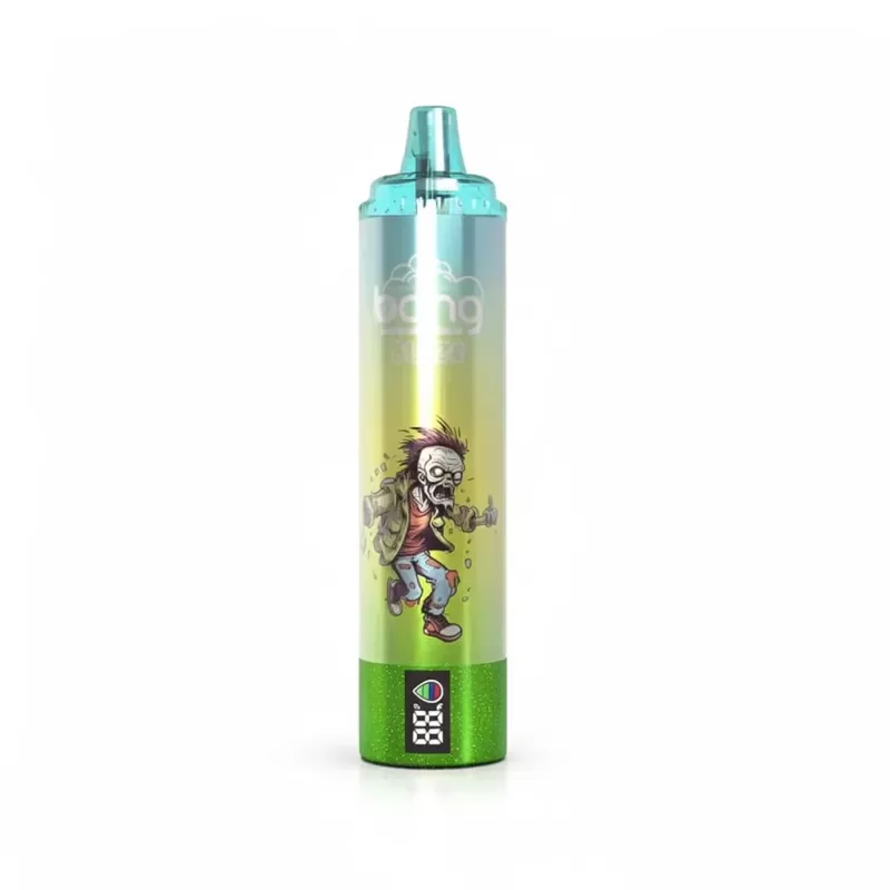 Bang Blaze Tornado LED Display Rechargeable Disposable Vape - Random Flavors(fast Delivery), Watermelon; 3-nicotine, 2-nicotine