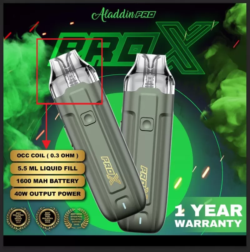Aladdin PRO X Cartridge - Vapeandgo Com My - Image 3
