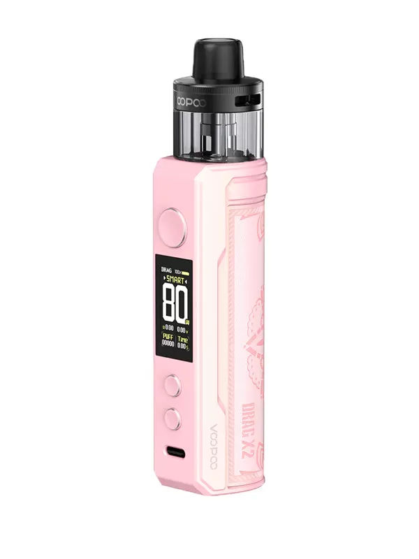 VOOPOO DRAG X2 POD MOD KIT 80W - Spray Black - Image 2