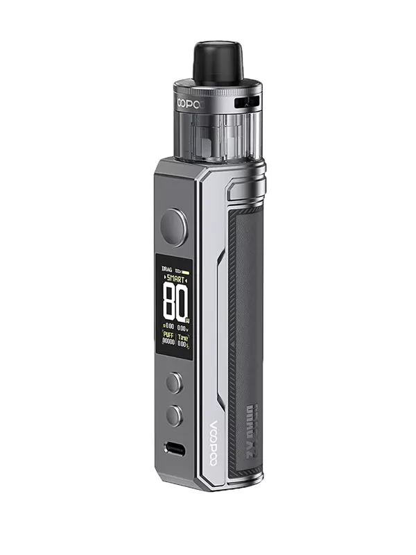 VOOPOO DRAG X2 POD MOD KIT 80W - Spray Black - Image 3