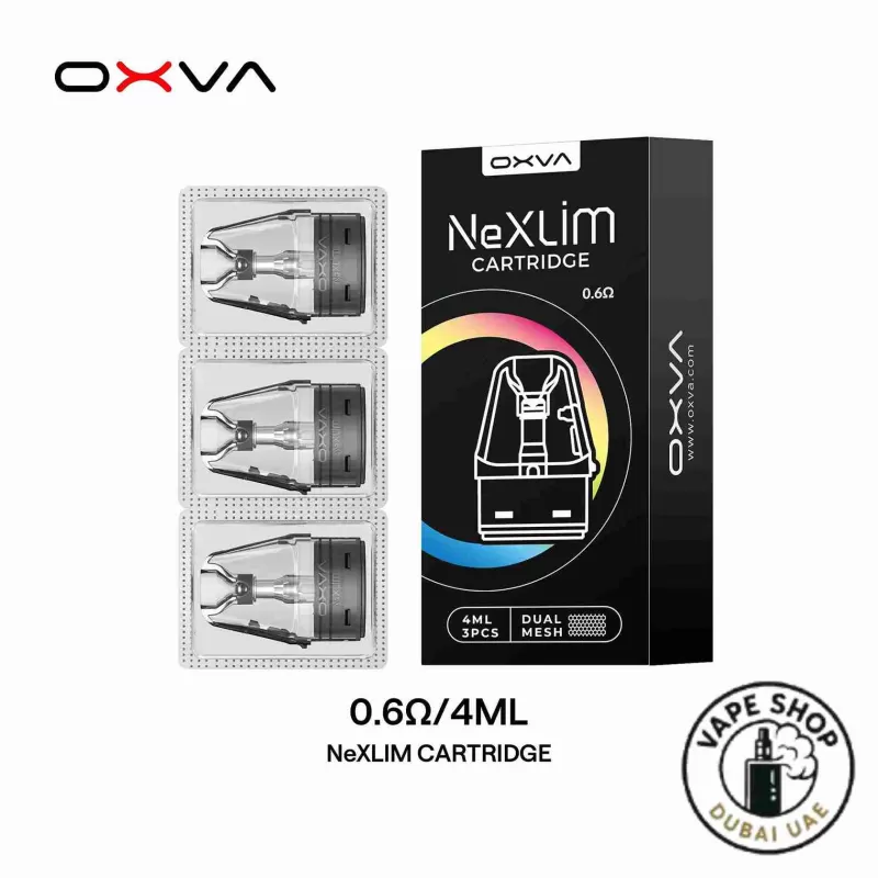 OXVA NEXLIM Pod Cartridge in Dubai – 3PCS – 4ML In Dubai - Vape Product, Vape Product