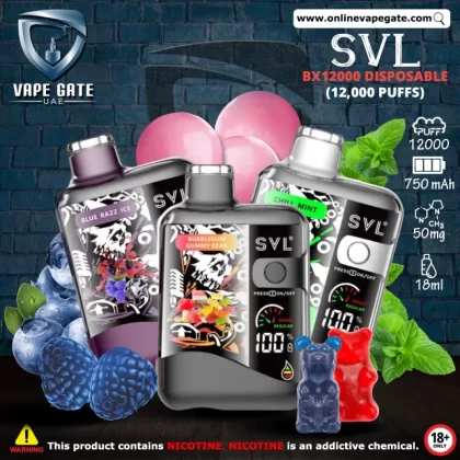 SVL BX12000 Disposable Vape (12,000 Puffs ) - Cherry Ice / 50 mg