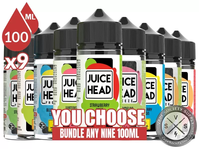 Juice Head Bundle 9x100ml (900ml)