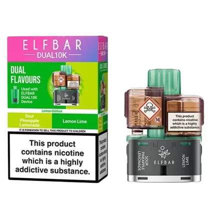 Lemon Edition Pre-filled Pods By ElfBar 10K Dual