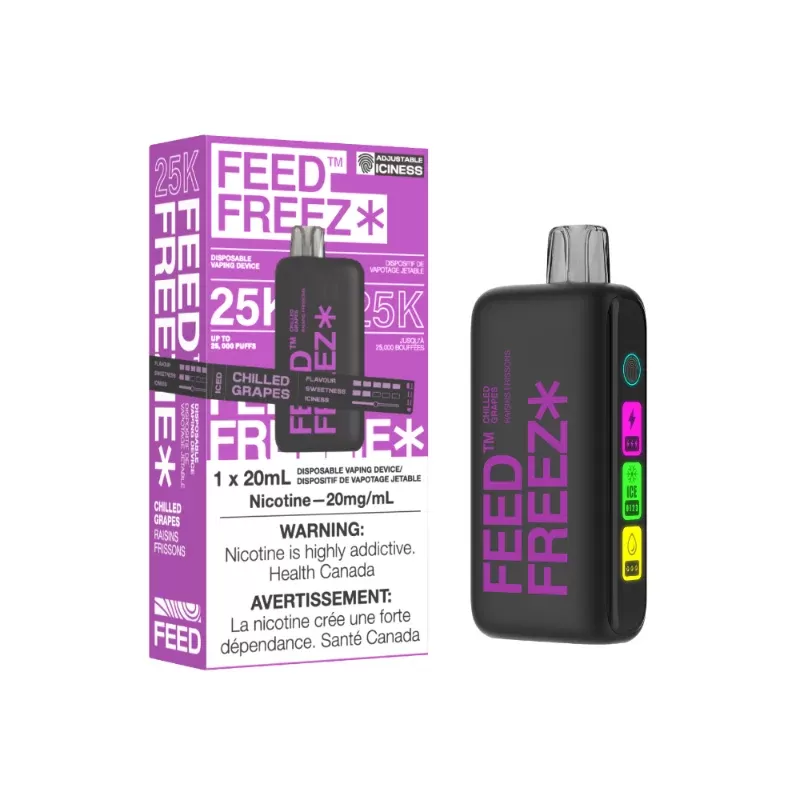 Feed Freez Chilled Grapes Disposable (25000 Puffs)