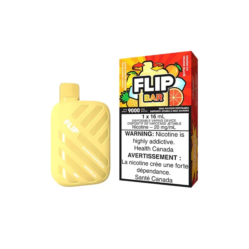 FLIP BAR 9000 – MANGO PINEAPPLE ICE AND ORANGE ICE