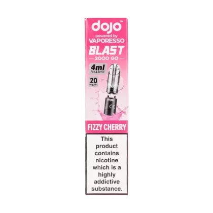 Fizzy Cherry Dojo Blast 2000 Go Prefilled Pod + Refill by Vaporesso
