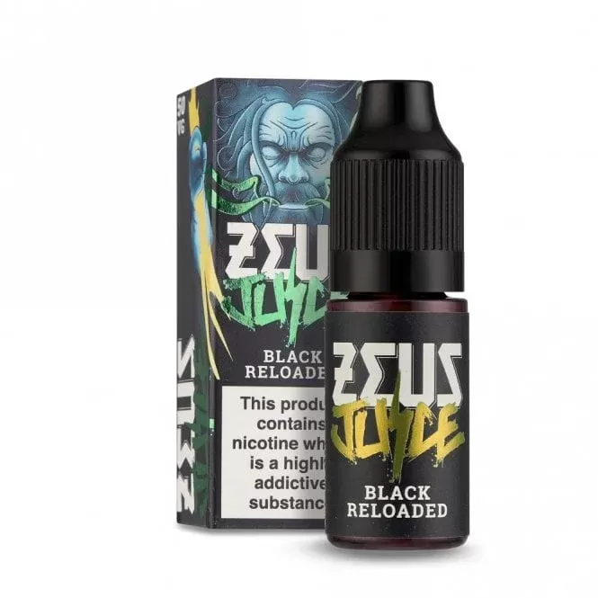 Zeus Juice Black Reloaded E Liquid – 50/50 Series (10ml)