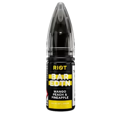 Mango Peach Pineapple BAR EDTN Riot Squad Nic Salt E-liquid