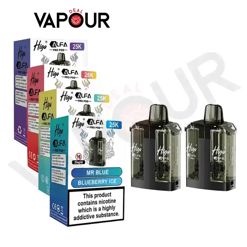 Higo Alfa Pro 25K Pods - Blueberry Raspberry