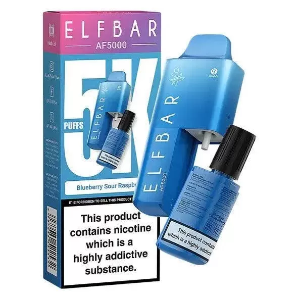 Elf Bar AF5000 Blueberry Sour Raspberry