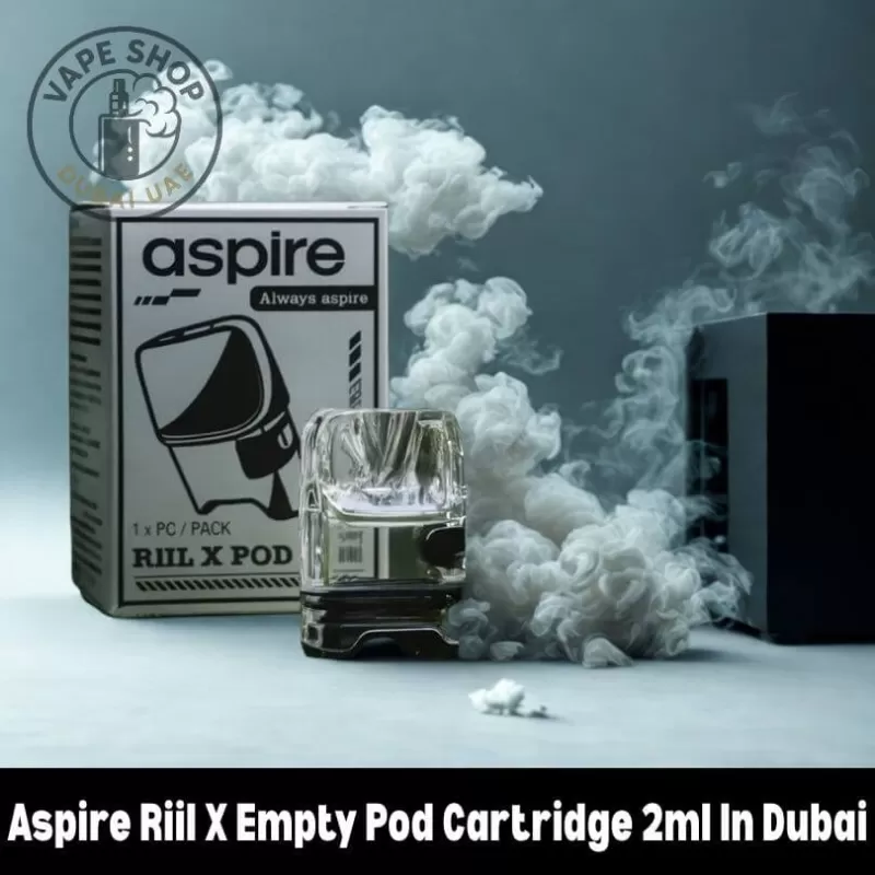 Aspire Riil X Empty Pod Cartridge 2ml In Dubai - Vape Store