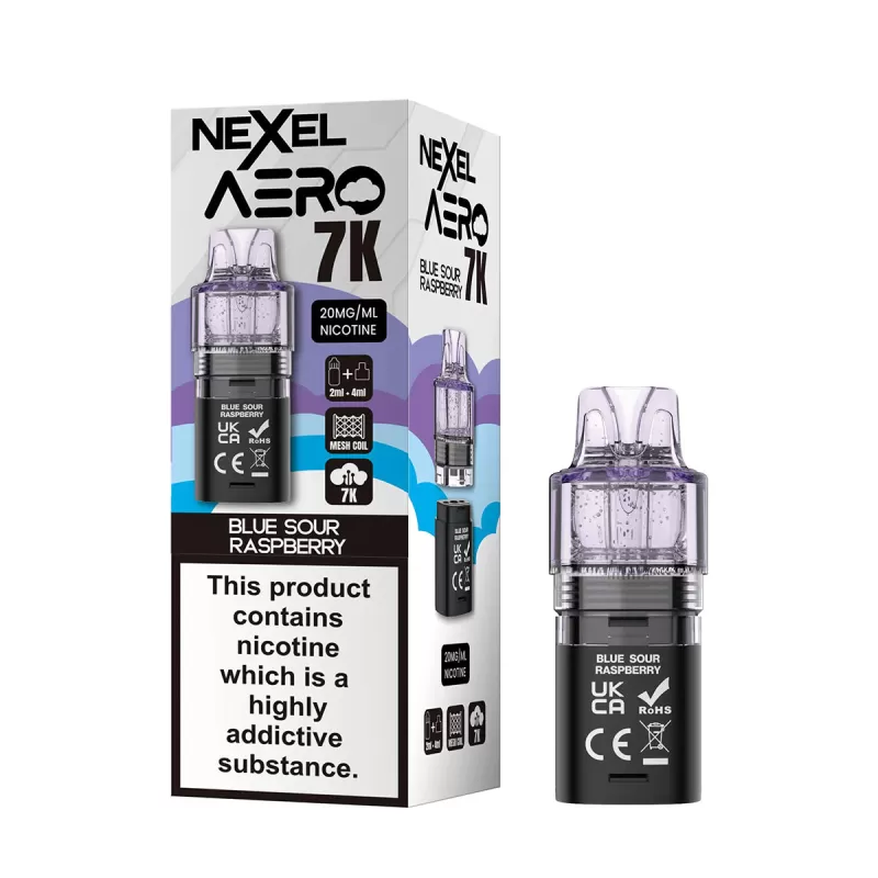 Nexel Aero 7K Puffs Prefilled Pods - Pink Lemonade - Image 3
