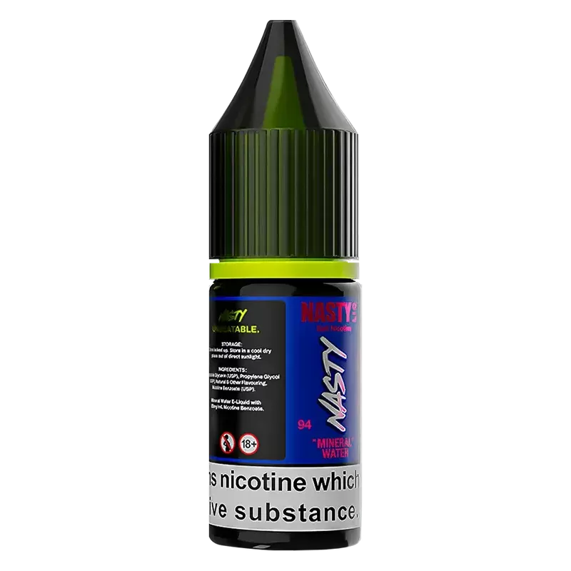 Nasty Liq Mineral Water Nic Salt Vape Juice - Strength#10mg>20mg