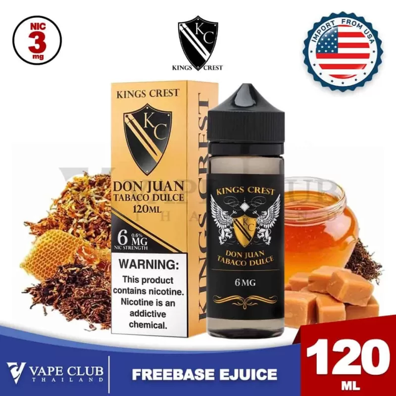 Kings Crest The Reserves Freebase 120ml - Image 2