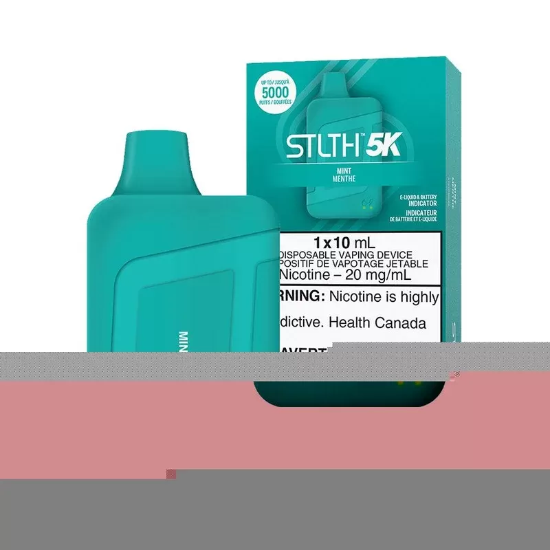 STLTH 5K Disposable Vape – Rechargeable – Mint – 5000 Puffs