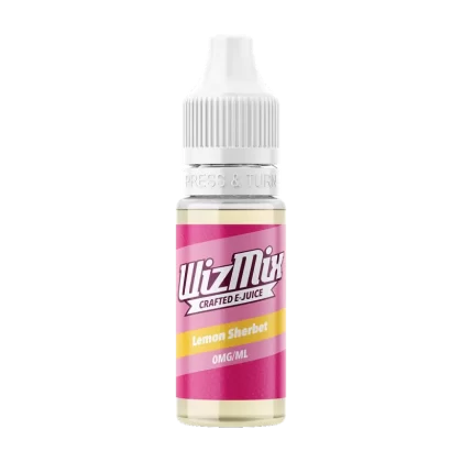 WizMix Lemon Sherbet - 10ml - 0mg - Vape Product