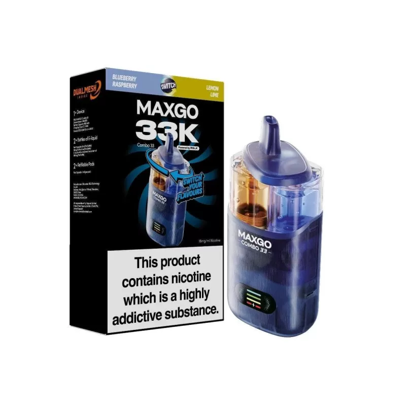 RELX MAXGO Combo 33K Pod Kit - Pineapple ice / Lemon lime - Image 2