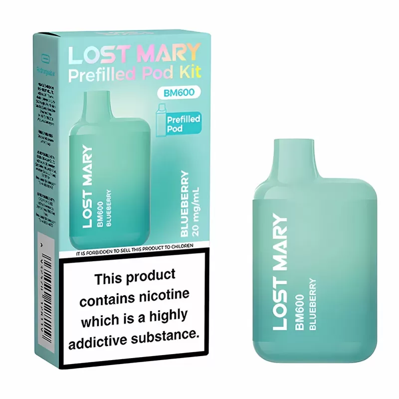 Lost Mary BM600 Prefilled Pod Kit - Box of 10 - Grape - Image 3