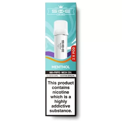Menthol SKE 600 Pro Pods - 10 mg/mL, 20 mg/mL