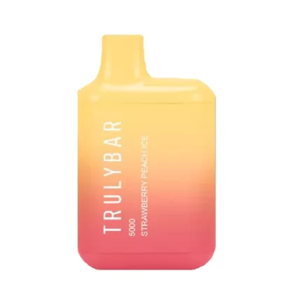 Strawberry Peach Ice Disposable Vape (5000 Puffs) by Truly Bar Elf