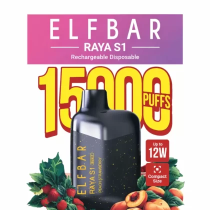 ElfBar Raya S1 – Strawberry Guava (15000 Puffs)