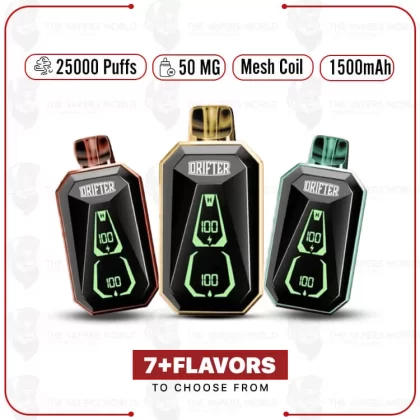 Drifter Bar 25000 Puff Disposable - Thevapersworld